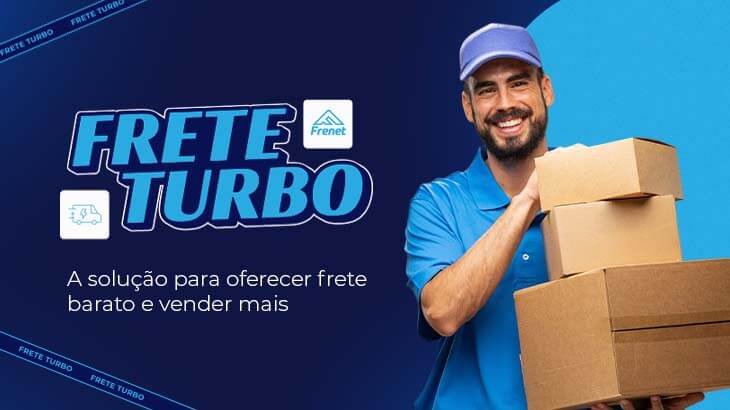 Frenet - Conecte transportadoras na sua loja virtual Frete Turbo da Frenet: a solução para oferecer frete barato e vender mais  