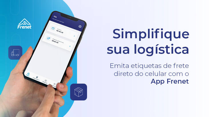 Frenet - Conecte transportadoras na sua loja virtual Simplifique sua logística: emita etiquetas de frete direto do celular com o App Frenet  