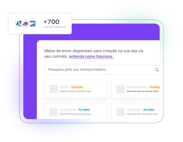 Frenet - Conecte transportadoras na sua loja virtual home elementor rebranding-sem cadastro  